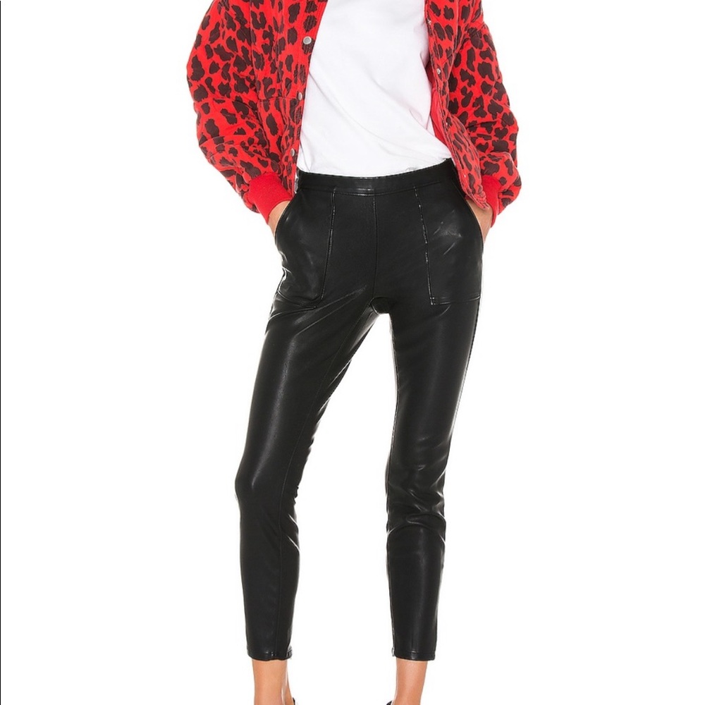 BLANKNYC vegan leather pants